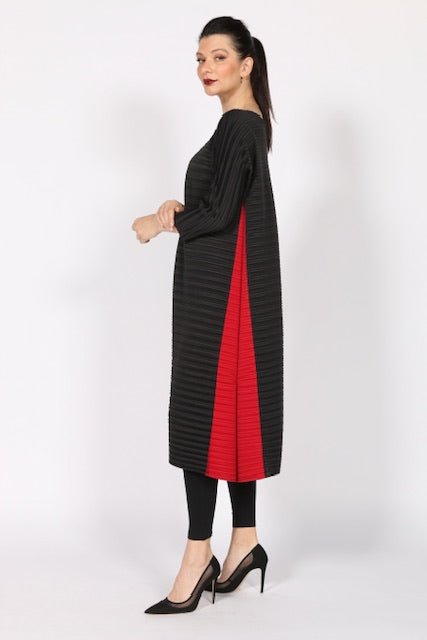 Tow Tone Pleated Dress