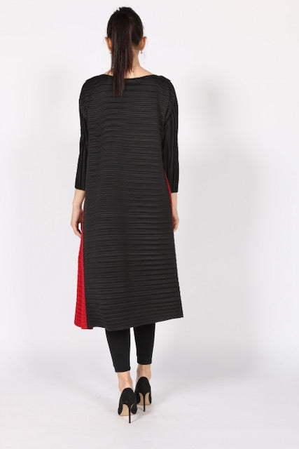 Tow Tone Pleated Dress