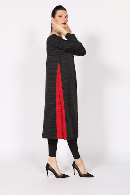 Tow Tone Pleated Dress