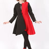 Red and Black Jacket for women